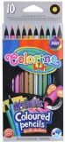 Colorino Kids Színes ceruzakészlet 10 db-os, Colorino Metallic, kerek