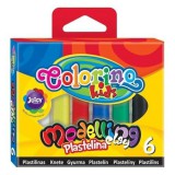 Colorino Kids Színes gyurmakészlet, 6 db-os, Colorino