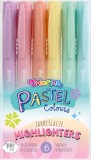 Colorino Kids Szövegkiemelő készlet, 6 db-os, Colorino, pasztell színek