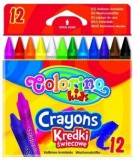 Colorino Kids Zsírkréta készlet, 12 db-os, hegyezhető, Colorino