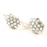 Colors stereo strasszköves fülhallgató ezüst- FH3