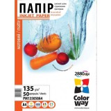 ColorWay matt 135 g/m2, A4, 50 lap fotópapír