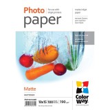 ColorWay PM1901004R Matt, 190 g/m, 10x15, 100 lap Fotópapír