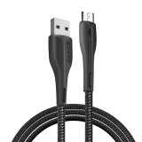 ColorWay USB-A - MicroUSB kábel 1m fekete (CW-CBUM034-BK) (CW-CBUM034-BK) - Adatkábel