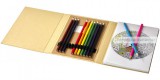 COLOURFUL BOOK rajzkészlet, színezővel, 21 × 15 × 2 cm