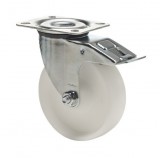 colson Poliamid, Talpas, Forgó-Fékes görgő, 80 mm, 150 kg