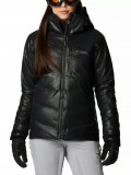 Columbia Powder Keg Black Dot Down Jacket