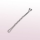 Comair Hullámcsatt gombos 5 cm fekete (24db)