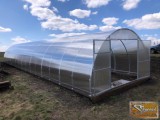 COMFORT ÜVEGHÁZ 4 X 8 MÉTER, EXTRA MAGASSÁGGAL