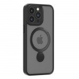 Comma Shark MagSafe-kompatibilis tok iPhone 15 Pro Max - fekete