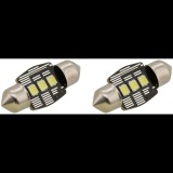 COMPASS Izzó 3 LED SMD 12V suf.11X32 SV8.5 NEW-CAN-BUS fehér 2 db (8591686338263)