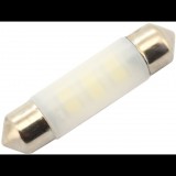 COMPASS Izzó 6 LED SMD 12 V szofita 10X39 SV8.5 NEW-CAN-BUS kék 2 db (8591686338324)