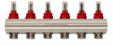 COMPUTHERM MF03 1"-os áramlásmérővel szerelt 6 leágazásos osztó