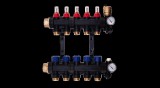 COMPUTHERM PMF01-6 1″-os beépített szelepes 6 leágazású műanyag osztó-gyűjtő szett