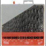 CON:P HSS fúrószár készlet, műanyag dobozban, 19 db (BP301919)