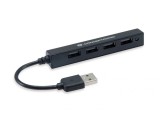 Conceptronic  4-Port USB 2.0 HUB Black HUBBIES05B
