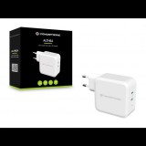 Conceptronic ALTHEA08W mobiltelefon töltő Univerzális Fehér AC Beltéri (ALTHEA08W)