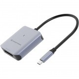 Conceptronic BIAN08G kártyaolvasó USB 3.2 Gen 2 Type-C Szürke (BIAN08G)