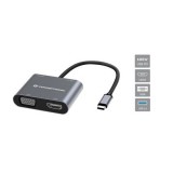 Conceptronic DONN16G Vezetékes USB 3.2 Gen 1 (3.1 Gen 1) Type-C Szürke (DONN16G)