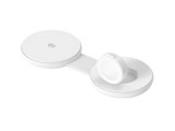 Conceptronic  GORGON04W 25W 2-in-1 Foldable Magnetic Qi2 25W Wireless Charger White