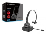 Conceptronic  POLONA03BDA Wireless Bluetooth Mono Headset with Charging Dock Black