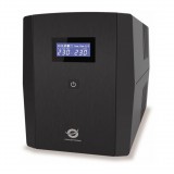 Conceptronic ZEUS08E szünetmentes tápegység (UPS) Vonal interaktív 1,5 kVA 900 W 6 AC kimenet(ek) (ZEUS08E)