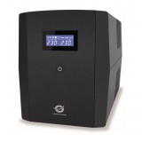 Conceptronic ZEUS08EM szünetmentes tápegység (UPS) Vonal interaktív 1,5 kVA 900 W 5 AC kimenet(ek) (ZEUS08EM)