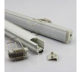 Conlight 1m Deep süllyesztett (mély U profil) alu profil LED szalaghoz, félmatt fedővel