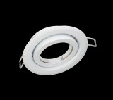 Conlight Fehér billenthető kerek spot keret