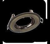 Conlight Matt réz fix kerek spot keret