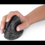 CONNECT IT Vertical Ergonomic DOODLE Wireless Ergonómikus Egér Fekete (CMO-2705-DD)