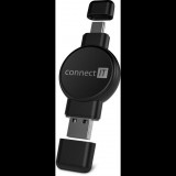 Connect IT WatchTravelCharge vezeték nélküli, fekete (CWC-8030-BK)