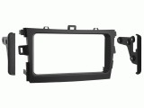 Connects2 Toyota Corolla 2009-2013 dupla DIN autórádió beépítő keret fekete CT23TY09
