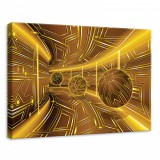 Consalnet 3D hatású, vászonkép, 70x50 cm méretben