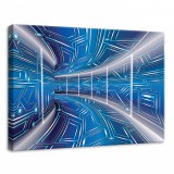 Consalnet 3D hatású, vászonkép, 70x50 cm méretben