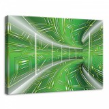 Consalnet 3D hatású, vászonkép, 70x50 cm méretben