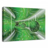 Consalnet 3D hatású, vászonkép, 70x50 cm méretben