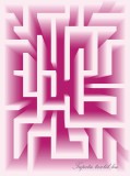 Consalnet 3D labirintus vlies poszter, fotótapéta 2456VE-A /206x275 cm/