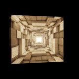 Consalnet 3D, vászonkép, 60x40 cm méretben