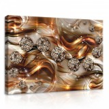 Consalnet Absztrakt, vászonkép, 70x50 cm méretben