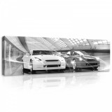 Consalnet Autok, vászonkép, 145x45 cm méretben