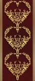 Consalnet Barokk minta vlies poszter, fotótapéta 2860VET /91x211 cm/