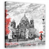 Consalnet Berlini Dóm, vászonkép 80x80 cm méretben