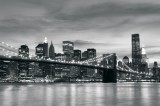 Consalnet Brooklyn Bridge poszter, fotótapéta, Vlies (104 x 70,5 cm)