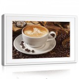Consalnet Csésze kávé, vászonkép, 60x40 cm méretben