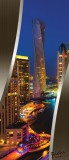 Consalnet Dubai öntapadós poszter, fotótapéta 2199SKT /91x211 cm/