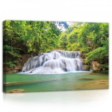 Consalnet Erdei vízesés, vászonkép, 60x40 cm méretben