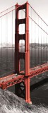 Consalnet Golden Gate Bridge öntapadós poszter, fotótapéta 154SKT /91x211 cm/