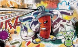 Consalnet Graffiti poszter, fotótapéta, Vlies (104 x 70,5 cm)