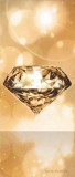 Consalnet Gyémánt vlies poszter, fotótapéta 012VET /91x211 cm/